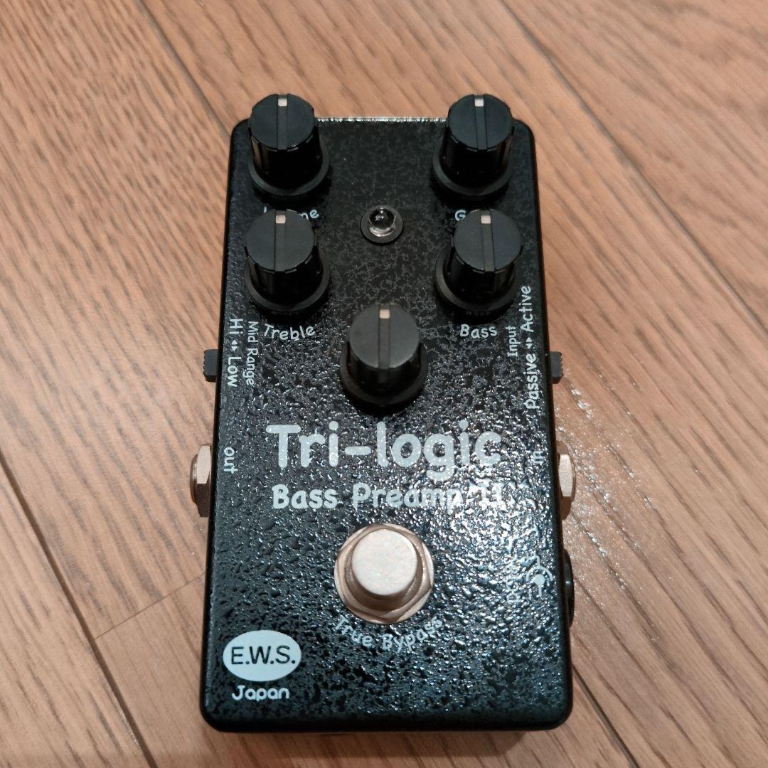 【美品】E.W.S. Tri-Logic Bass Preamp II 18V