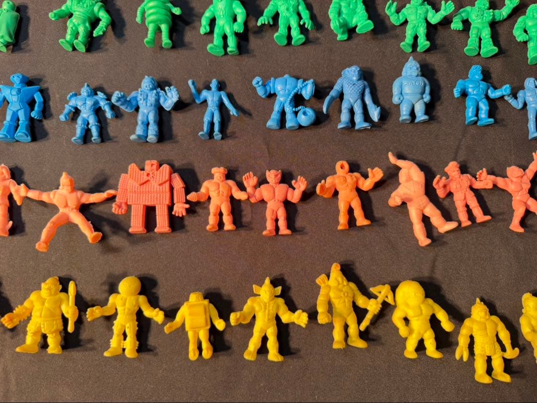 キン肉マン　キン消し　消しゴム　120体　当時物　まとめ売り　フィギュア