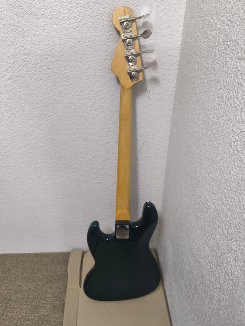 S、エレキベース ダークグリーン、可動品