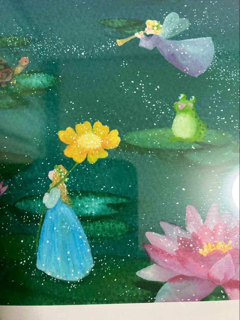横山真弥　睡蓮…妖精たちとおやゆびひめ
