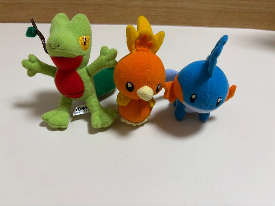 【値下げ】ポケモン　ホウエン御三家　マスコット　キーホルダー