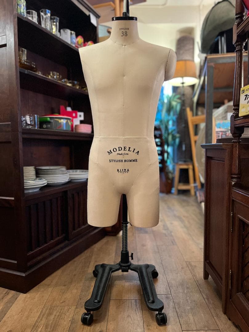 現行品☆KIYA／キイヤ／MODELIA／モデリア／メンズトルソー／アパレル什器