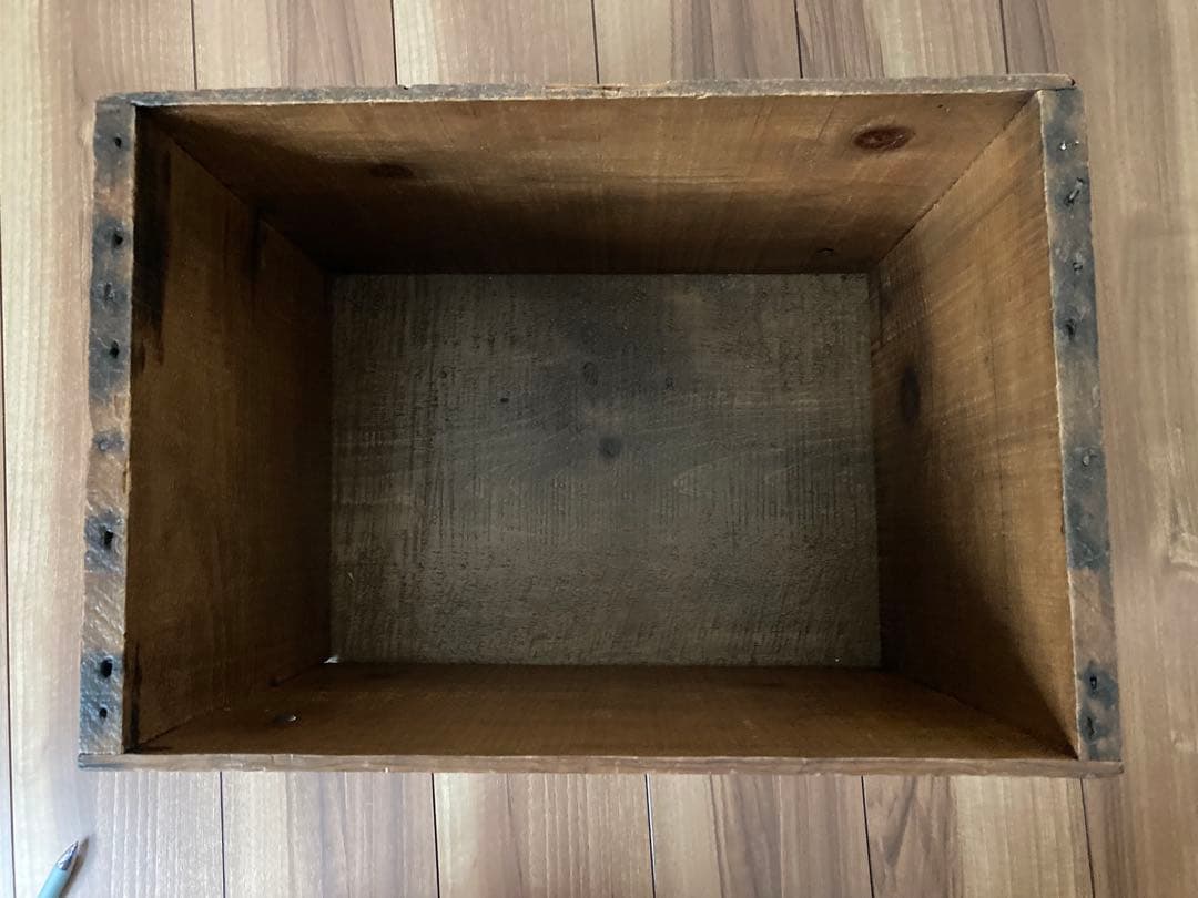 アンティークウッドボックス　Sun-Maid Raisins