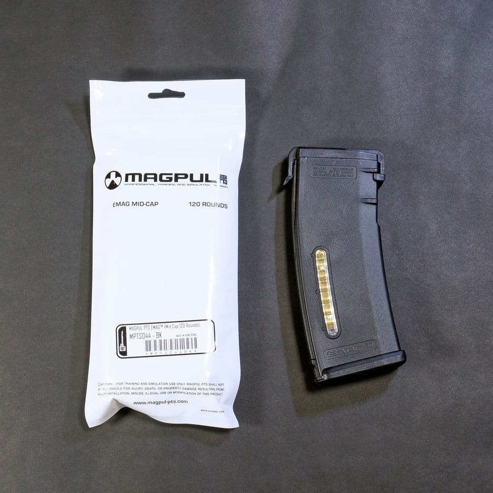【絶版レア】MAGPUL PTS『E-MAG』【初期 ブラックレーベル】120連