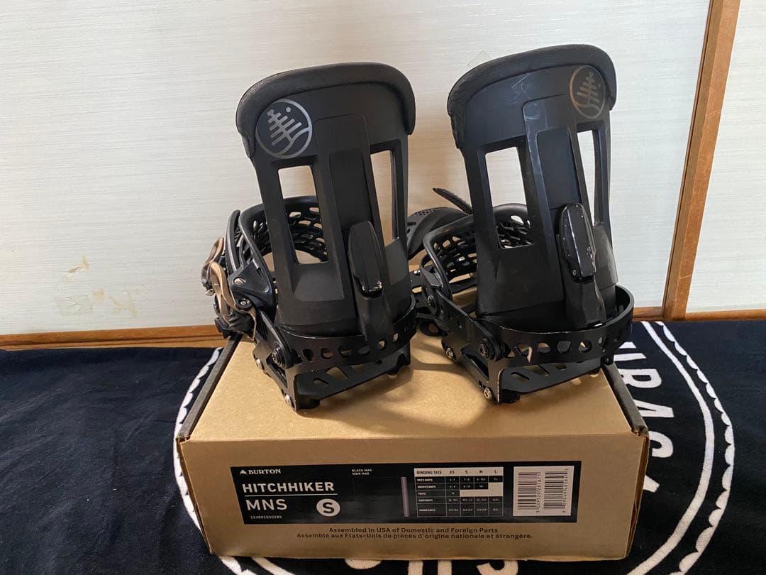 BURTON HITCHHIKER MNS S ブラック　スプリットボード