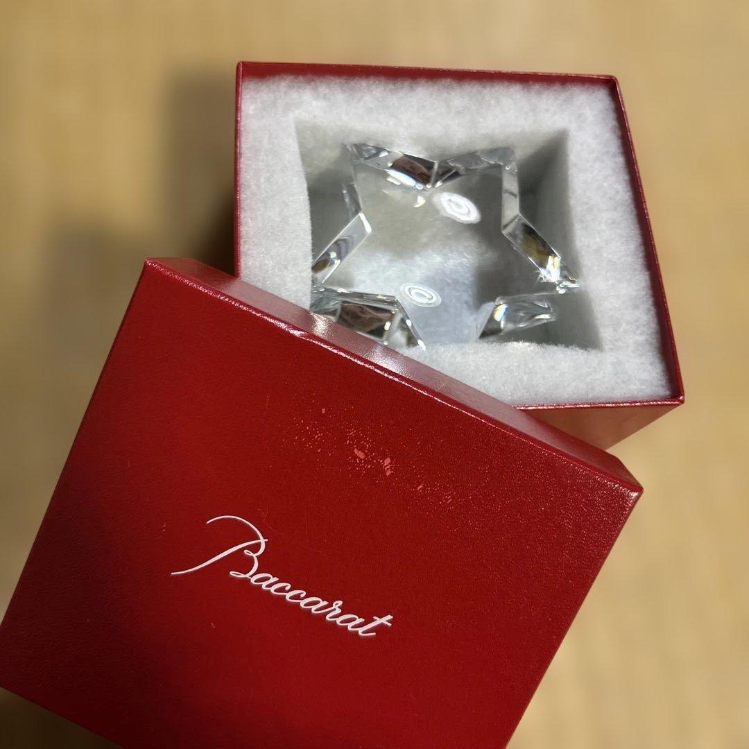 Baccarat バカラ Zinzinザンザンスター ペーパーウェイト