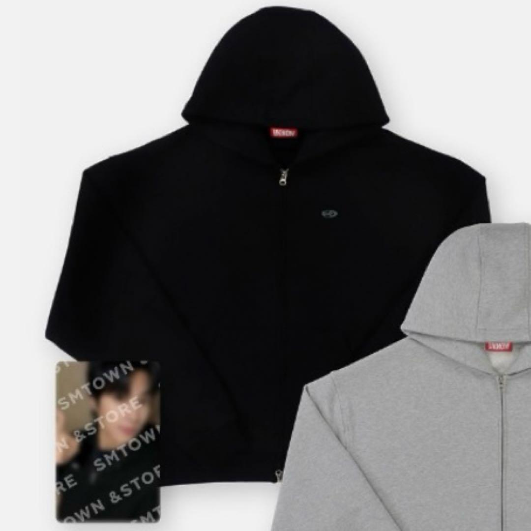 東方神起 ユノ ユンホ I-KNOW U-KNOW ブラック パーカー トレカ