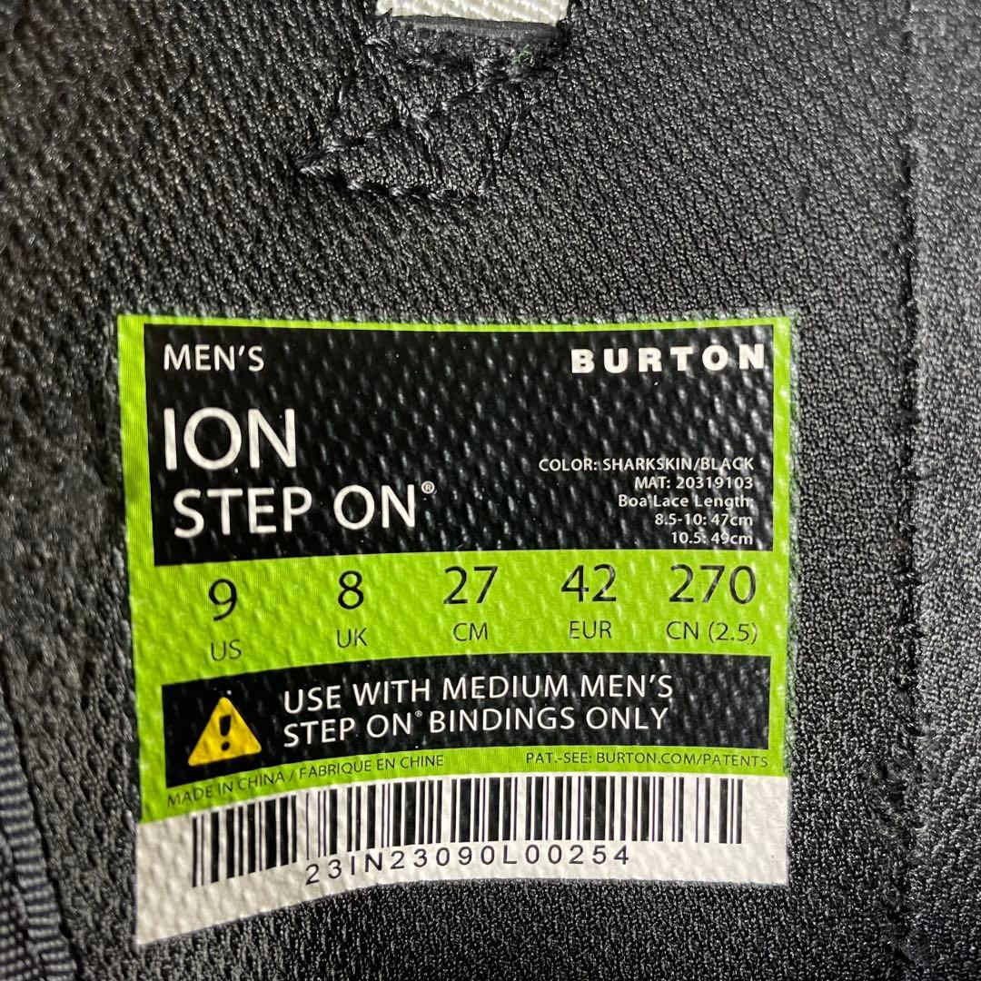 22-23 Burton ION SO ステップオンブーツ 27.0