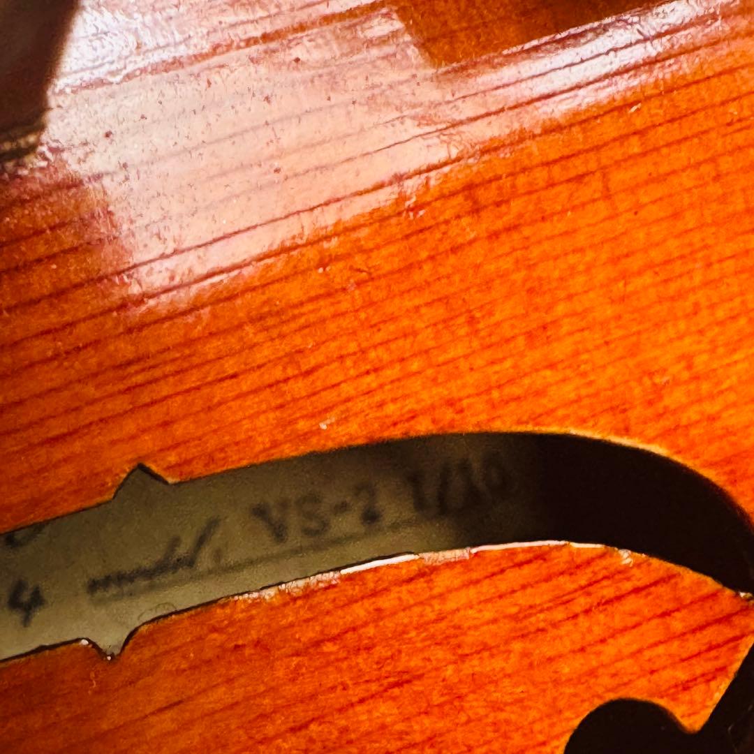 希少虎杢　高級バイオリン　カルロ・ジョルダーノ　1/10弦楽器　音楽