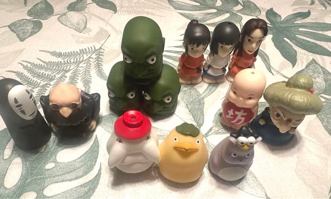 ジブリ　指人形　千と千尋の神隠し　セミコンプリート