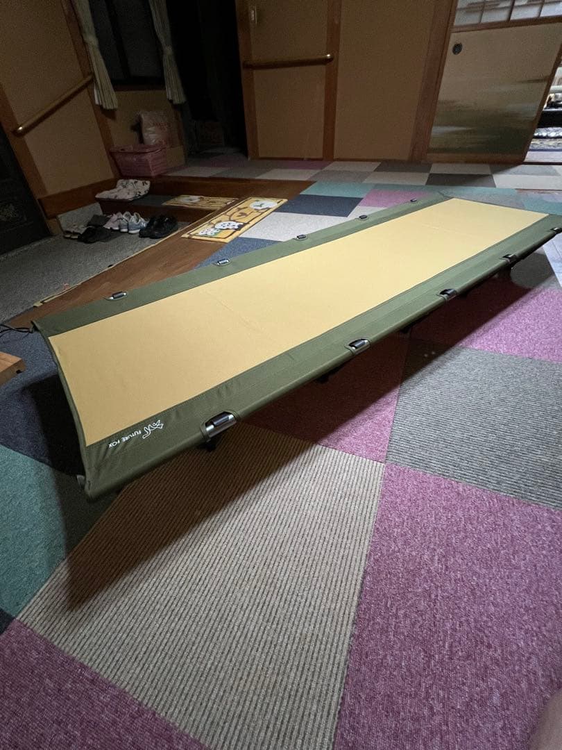 2WAYコット キャンプ ベッド アウトドア ツーリング