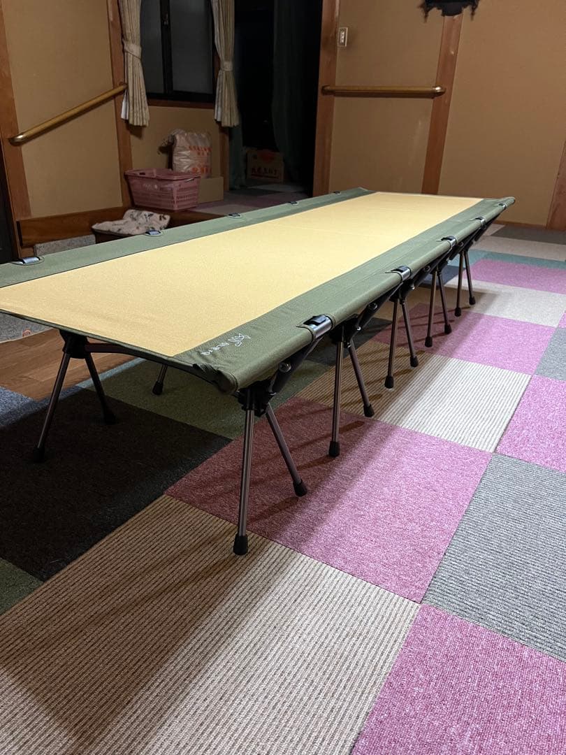 2WAYコット キャンプ ベッド アウトドア ツーリング