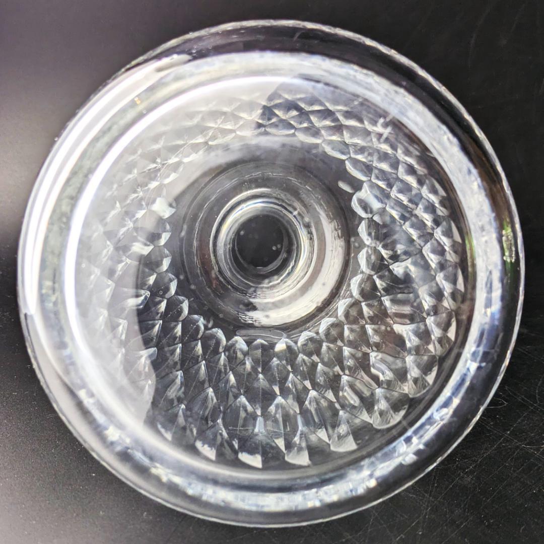 バカラ アルマニャック デキャンタ ダイヤカット 29cm 1952-86 刻印