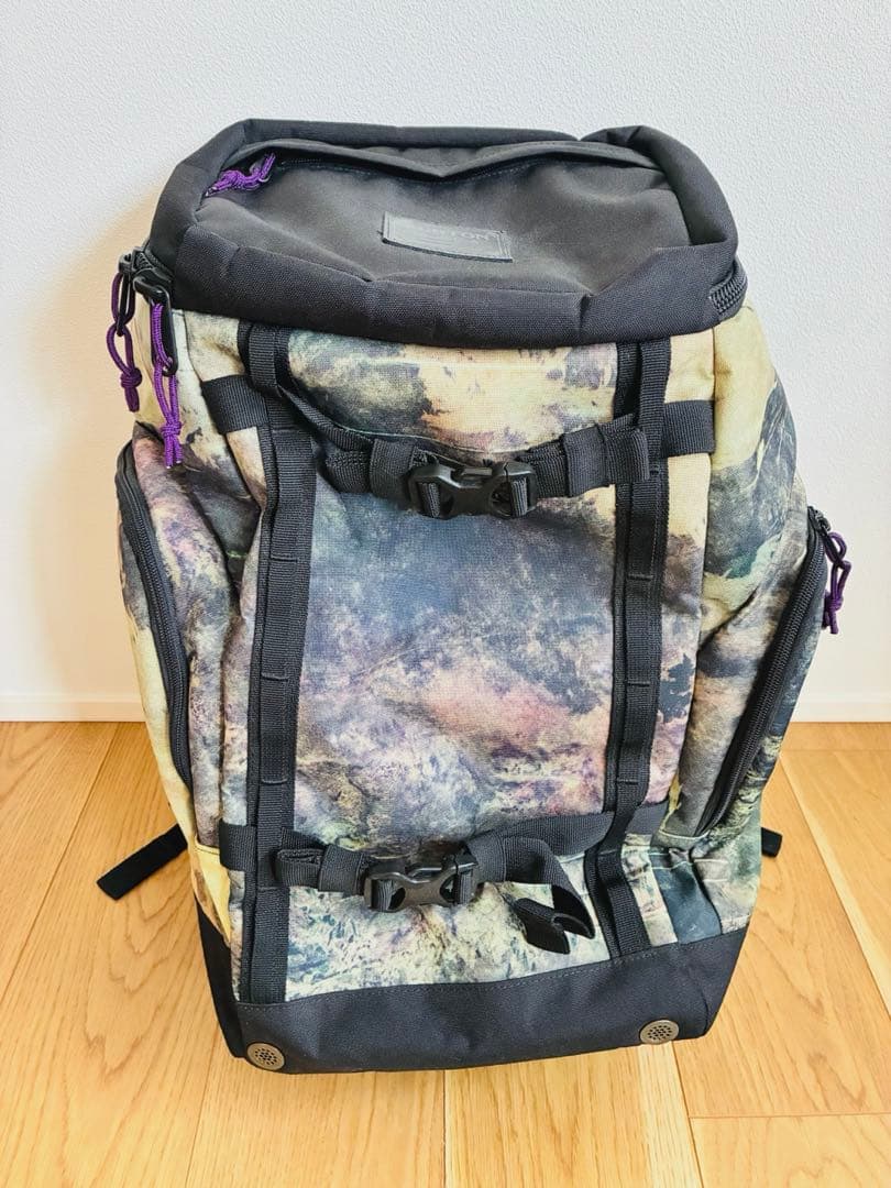 【美品】BURTON バートン カモフラージュ バックパック ブーツパック