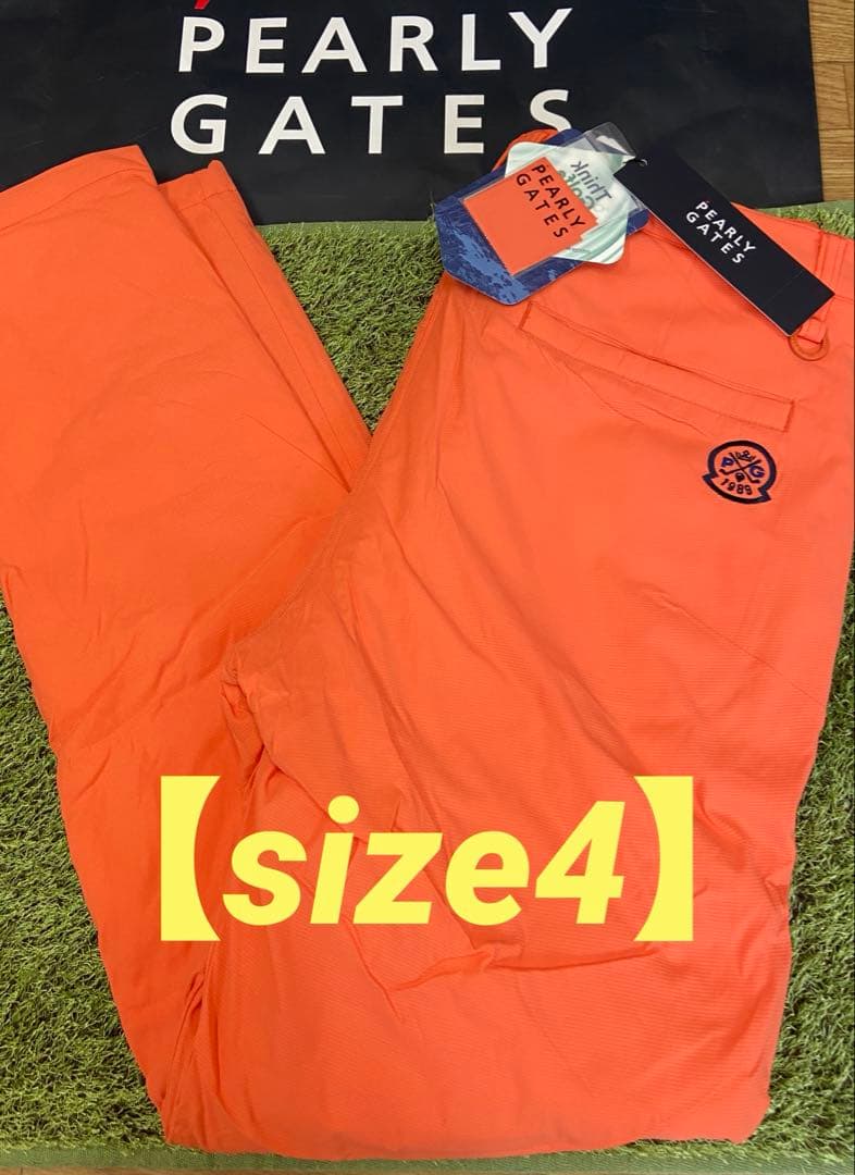 ヤ*ダ様 新品正規品【PG/4】パーリーゲイツ プリマロフト中綿パンツ防寒パンツ