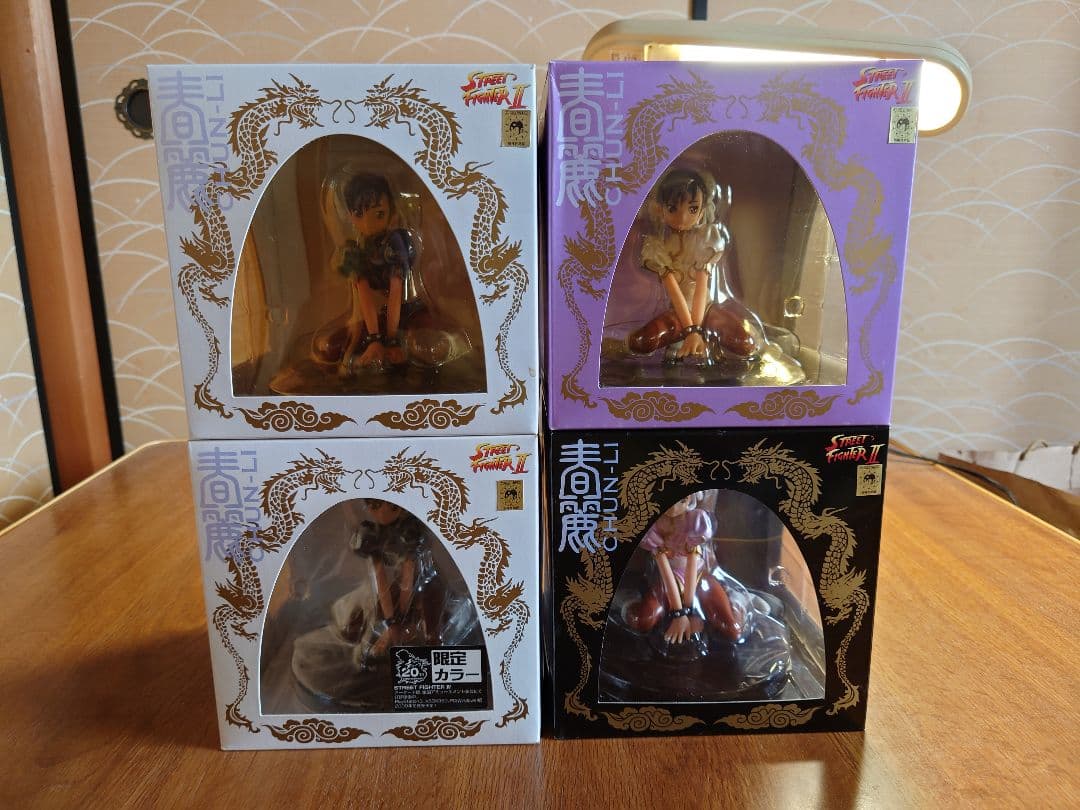 ストリートファイターⅡ 春麗 フィギュア × 4体