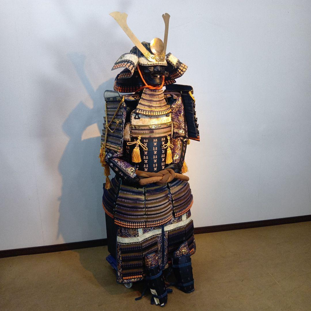 等身大鎧兜一式　飾り付た状態(160センチ)