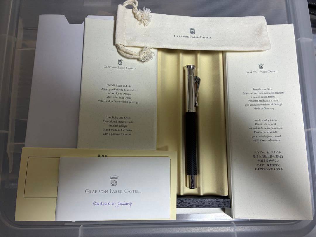 Grafvon faber castell ローラーボールペン