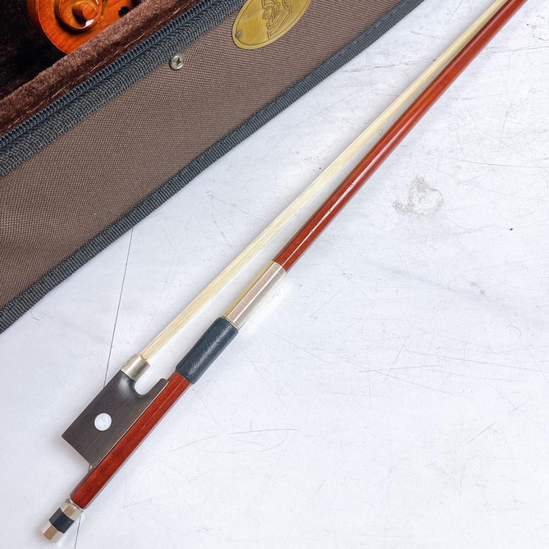 【★美品★】STENTOR バイオリン 弦楽器 弓　型番無し ステンター　4/4
