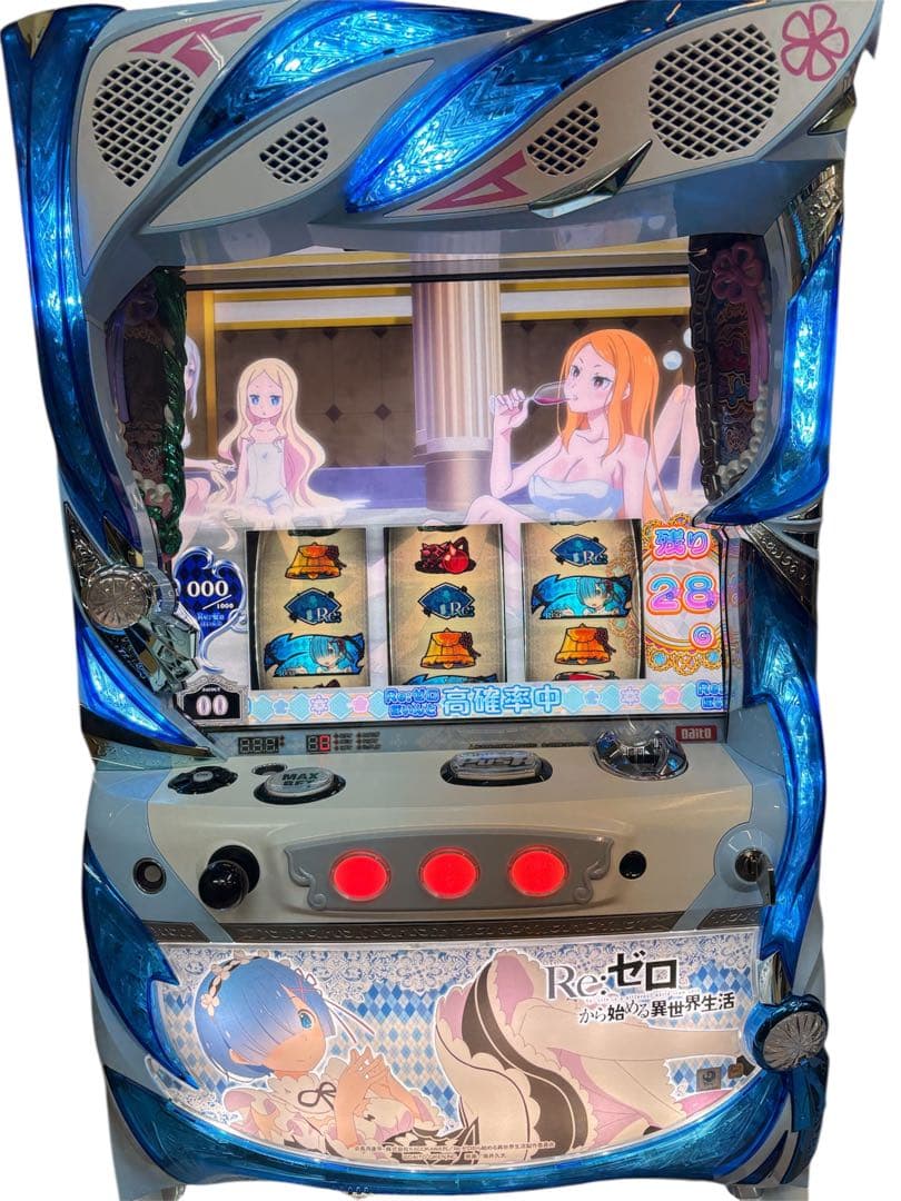 【送料込】Re:ゼロから始める異世界生活 レムパネル パチスロ 実機 直接引取可