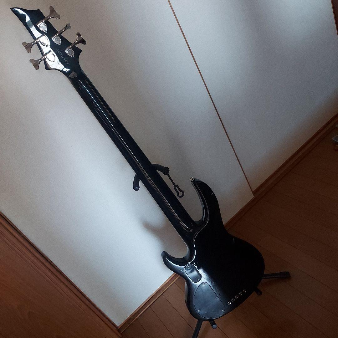 グラスルーツ　5弦　ベース　grass　roots　ESP エドワーズ　ケース