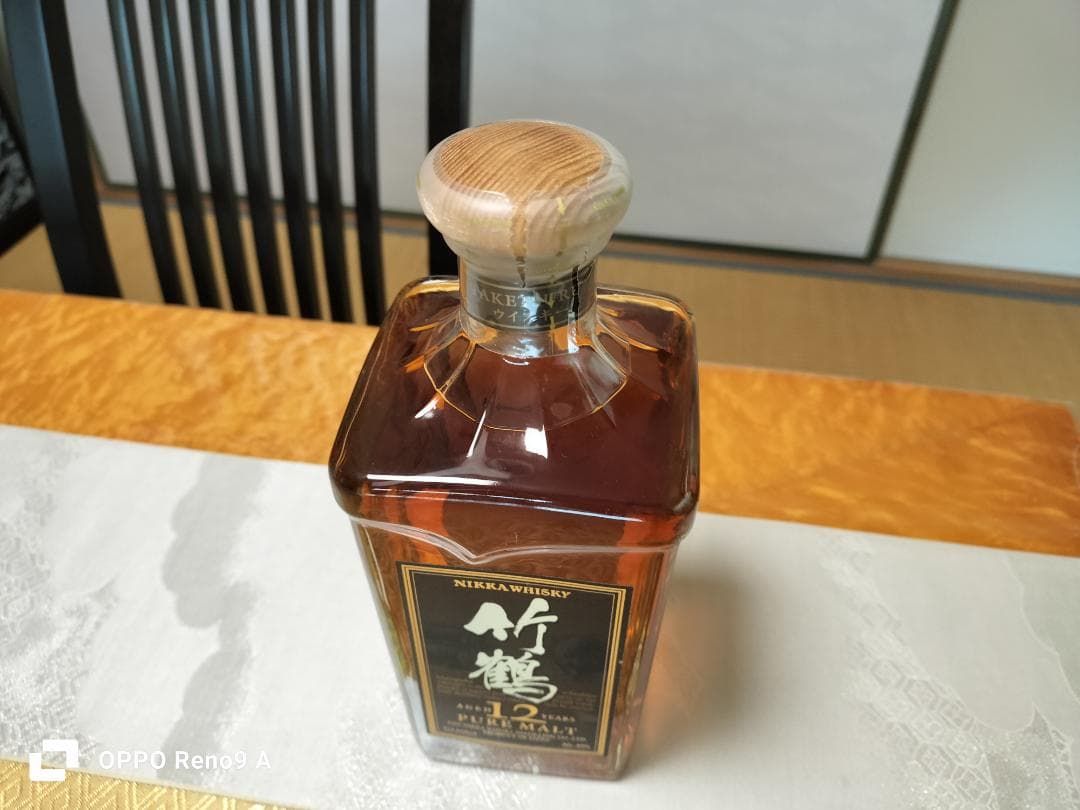 訳あり！【未開栓】竹鶴　 ＮＩＫＫＡ　12年　ピュアモルト　ウィスキー　旧ボトル