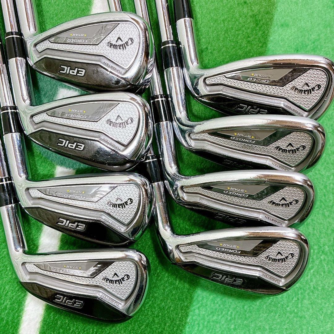 【Callaway】EPIC FORGED STAR アイアンセット 8本