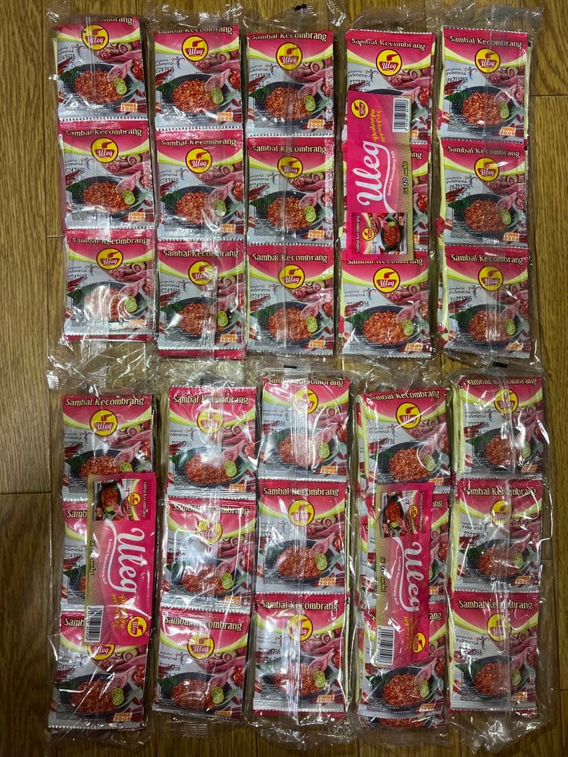 SEN専用 インドネシア チリ ULEG サンバル 1400袋 (140セット)