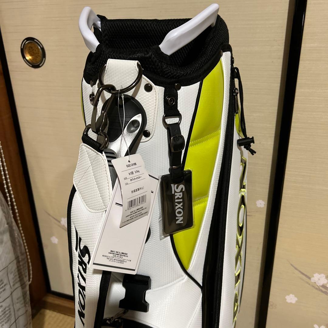 K*B様 Srixon ゴルフバッグ ホワイト/イエロー