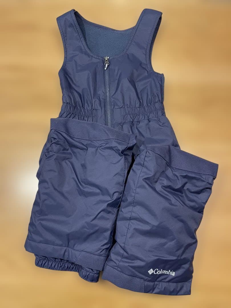 Columbia キッズ　スノーウエア　ダブルフレークセット