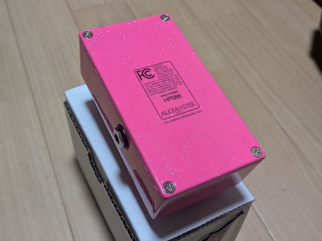 ALEXANDER HOT PINK DRIVE ギターエフェクター