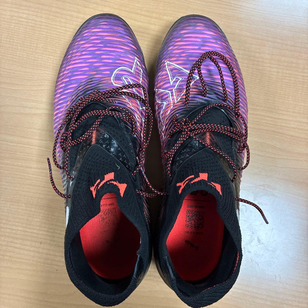 Puma フューチャー 8 アルティメット AGスパイク　黒紫