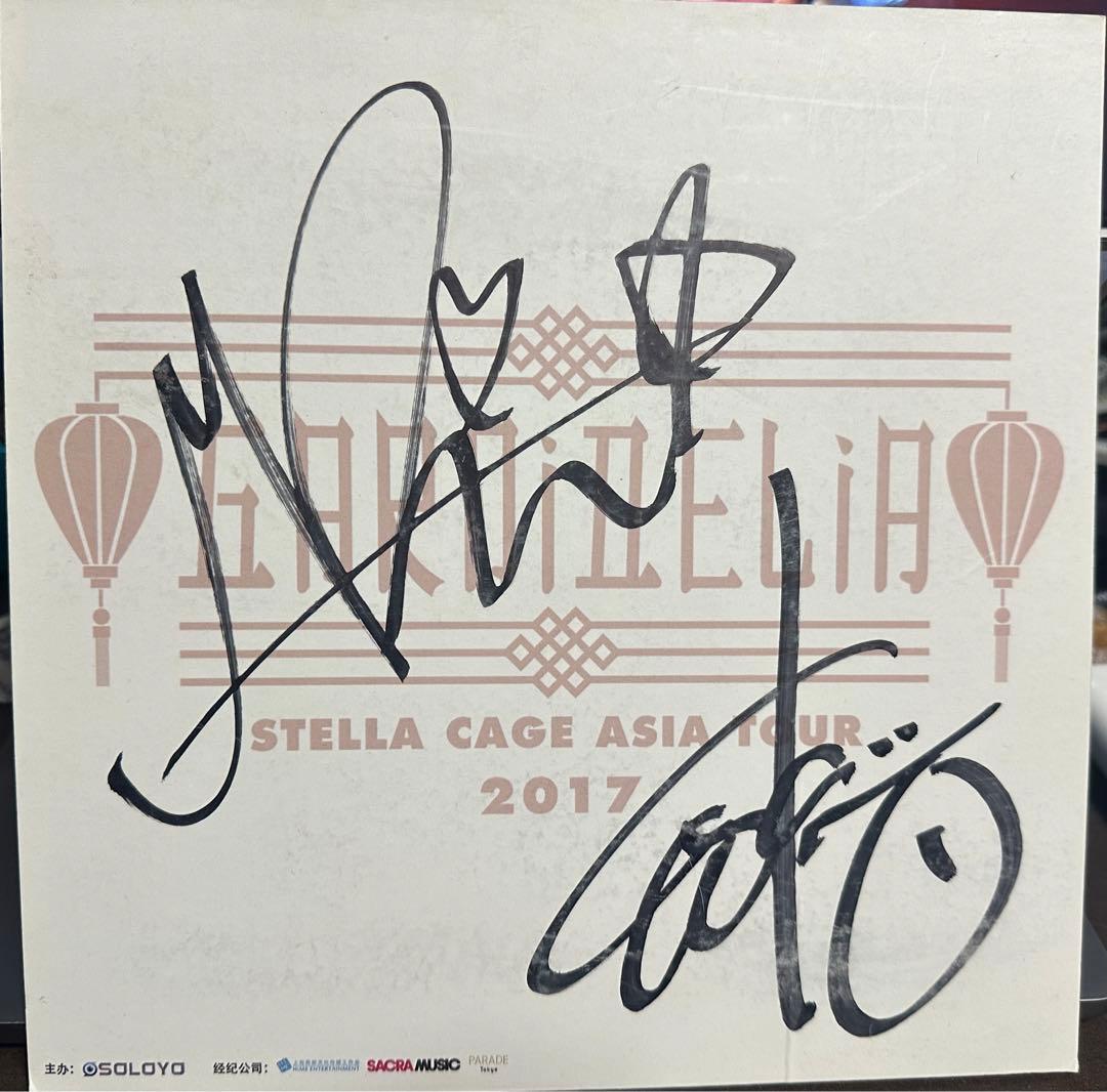 GARNiDELiA　2017アジアツアー　直筆サイン