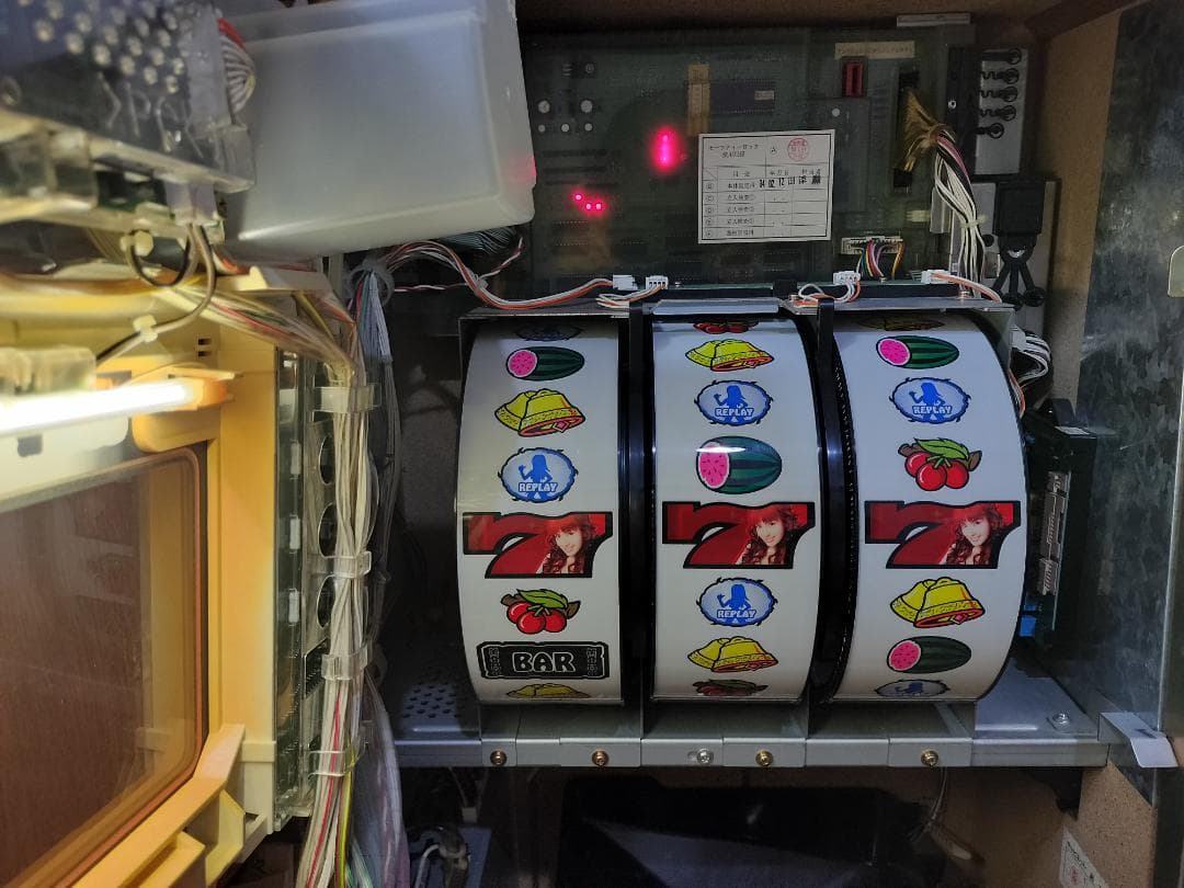 【パチスロ実機】ミズホ★安西ひろこの黄金の秘宝X【不要機付き】４号機・レア