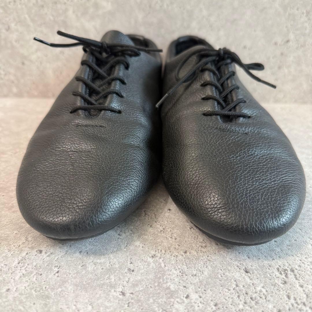 美品 CROWN クラウン ジャズシューズ 27cm ブラック レザー 英国製
