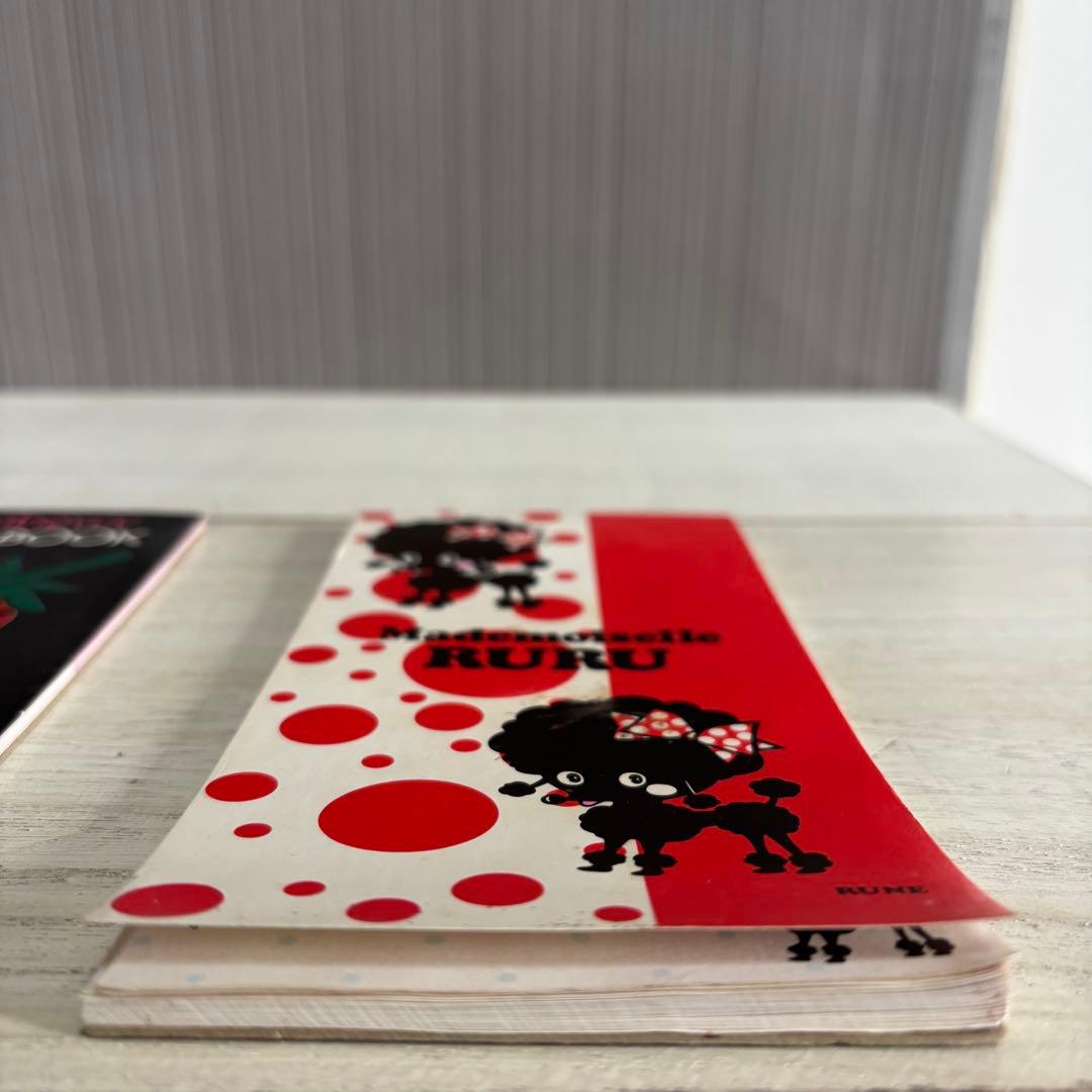 内藤ルネ パンダ ルル メモ帳 7冊セット 昭和レトロ 当時物 水森亜土