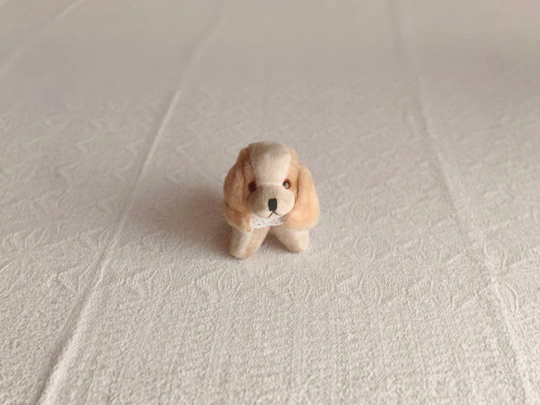 * vintage dog ❀ * 淡いツートーンの可愛い ワンちゃん