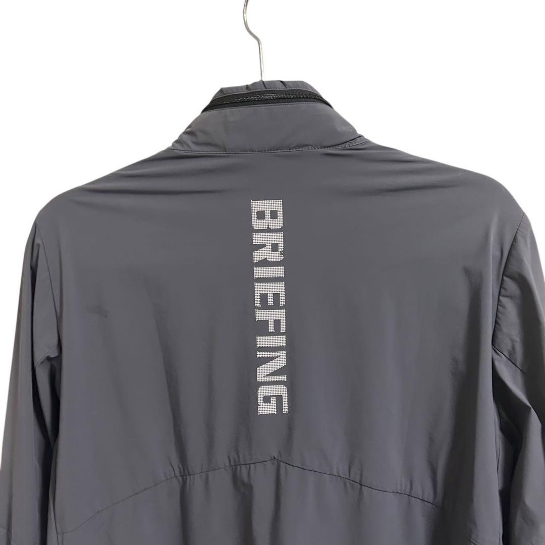 BRIEFING GOLFブリーフィングゴルフ ウィンドジャケット グレー