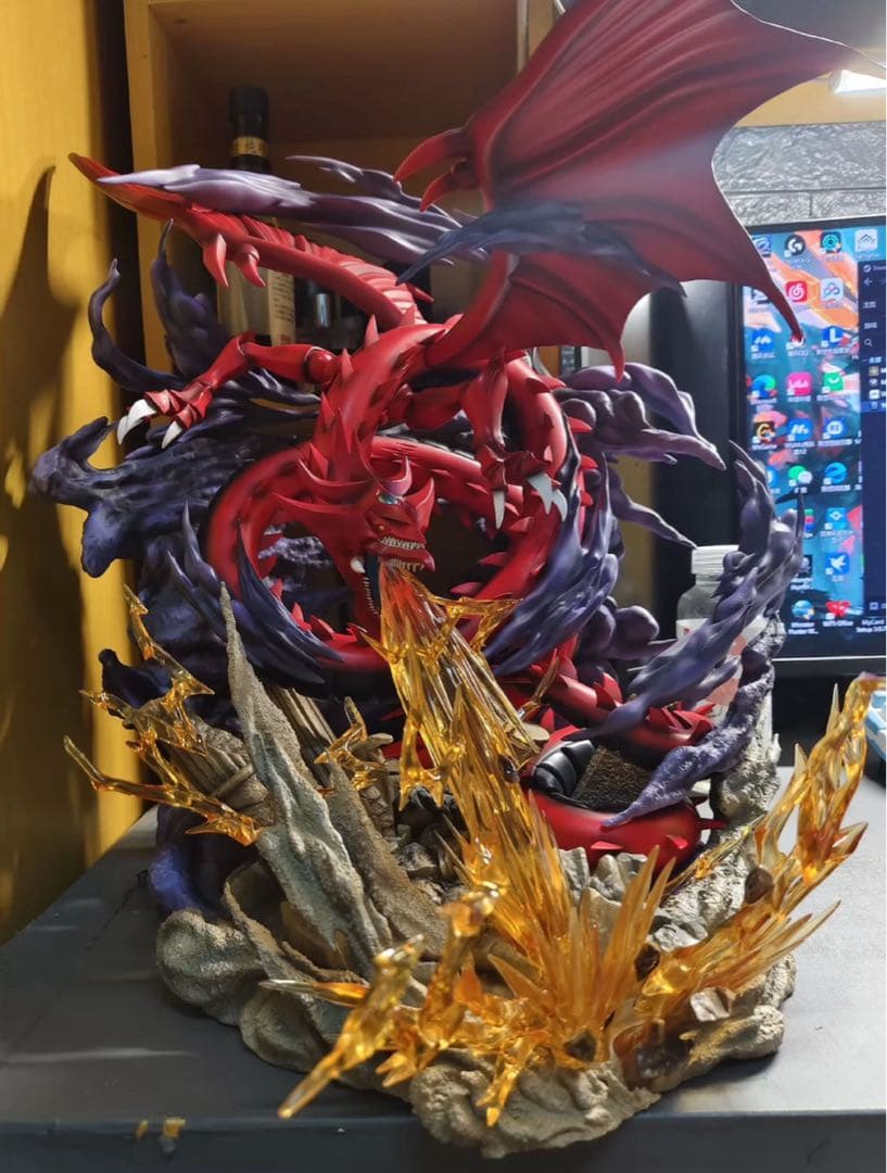 遊戯王 オシリスの天空竜 ガレージキット ガレキ スタチュー ②