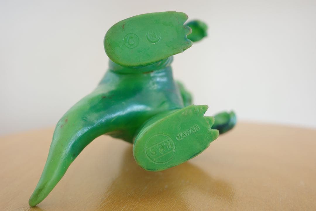 当時物 ミニラ マルサン ソフビ