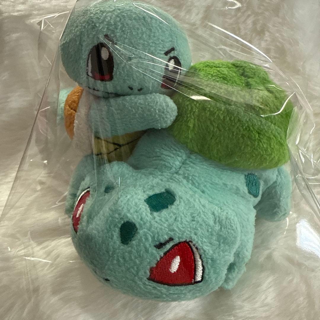 ポケモン　ポケペアぬいぐるみ　ゼニガメ&フシギダネ レトロ レア 絶版