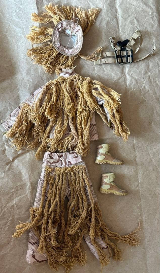 廃盤　VERYHOT社 アクション ミリタリー 狙撃　コスチューム　本体　セット