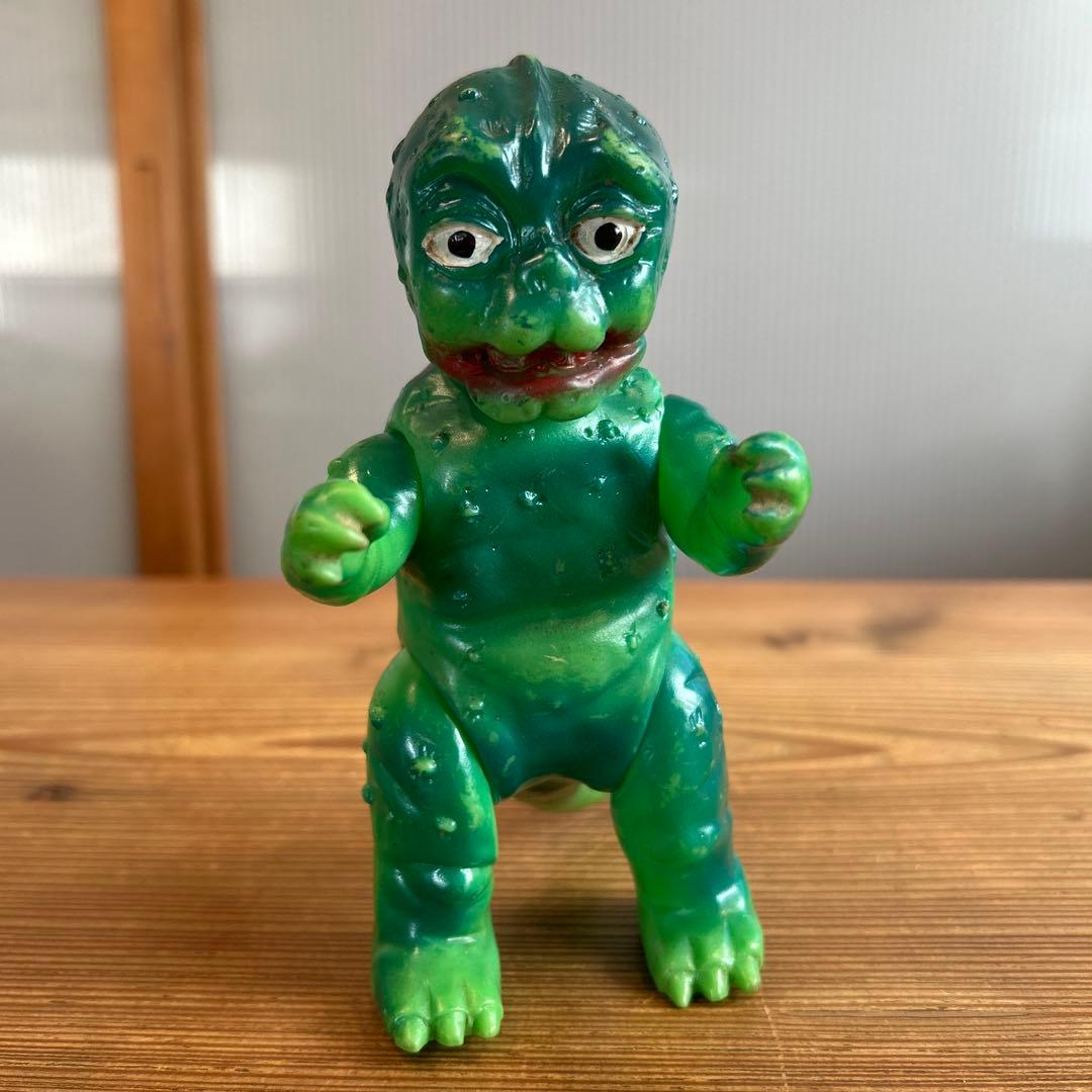 マルサン　ソフビ　ミニラ　当時物