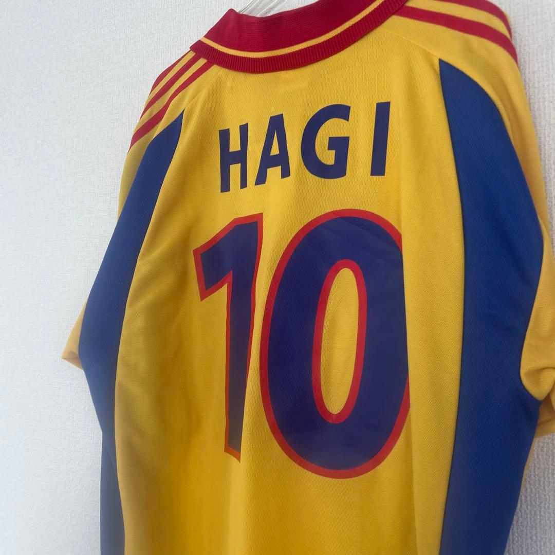 ルーマニア代表　ゲオルゲハジ　HAGI サッカー　ユニフォーム　アディダス