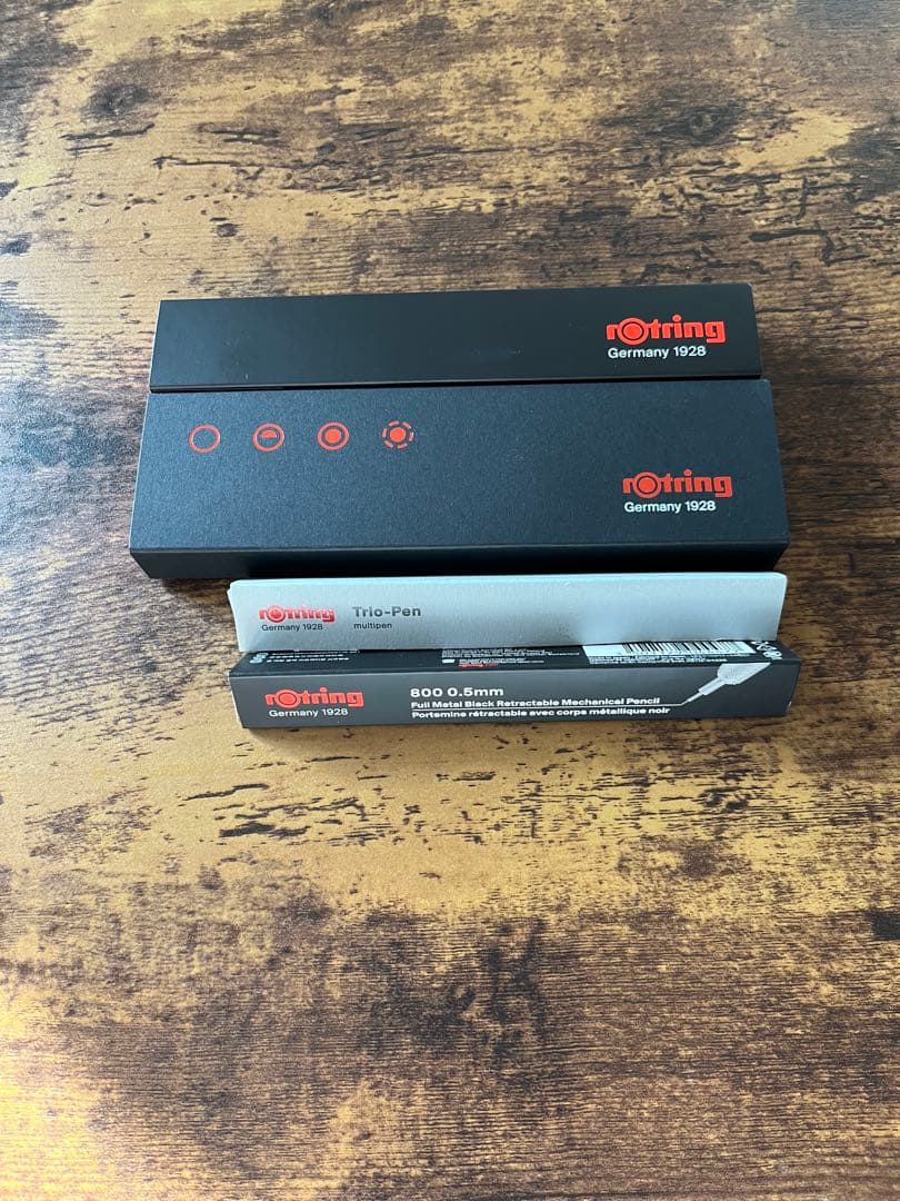 筆記具 rotring600 rotring800 rotringTrio-pen