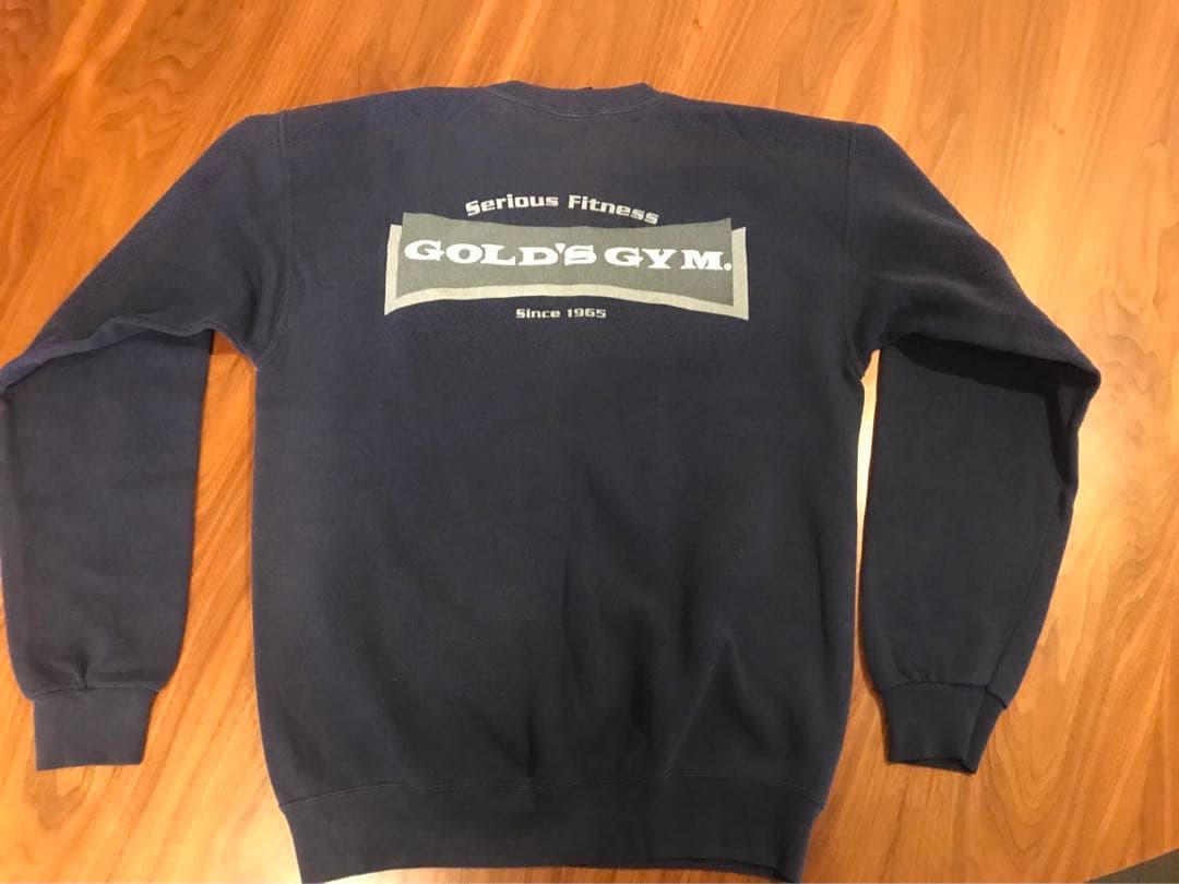 ゴールドジム　トレーナー　スウェット　サイズM 希少