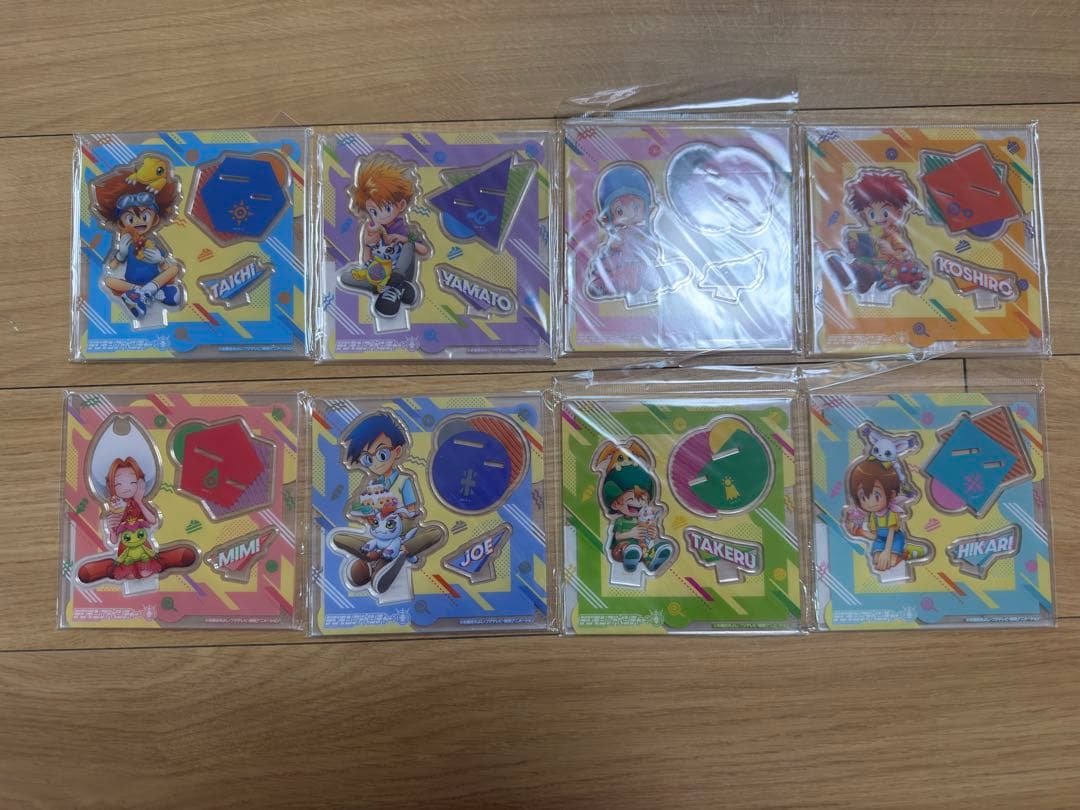 デジモンアドベンチャー: スイーツアクリルスタンド　全8種 太一 ヤマト ヒカリ