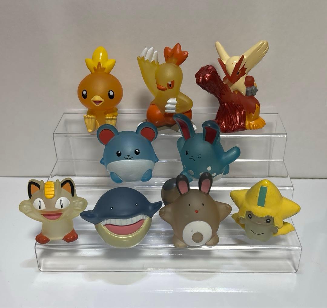 ポケモンキッズ クリア バシャーモ マリルリ 指人形 ポケモン フィギュア