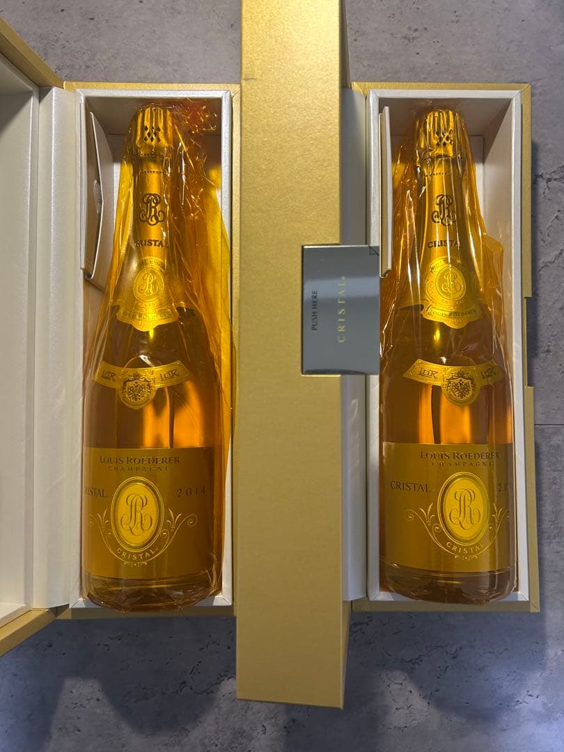 ルイ・ロデレール・クリスタル 2014年 2本セット