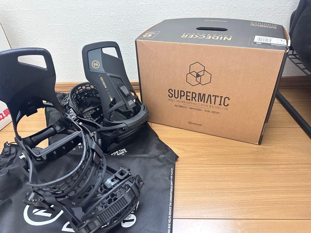 NIDECKER ナイデッカースーパーマティック　ブラック　Lサイズ